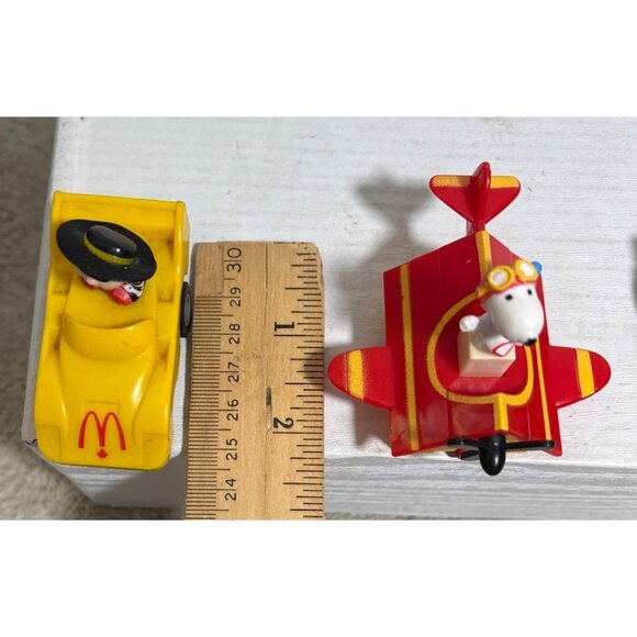 Vintage McDonalds 1990s Snoopy & Friends Happy Meal Toys Set Of 3 - Picture 11 of 12